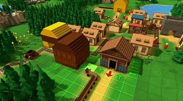一个村庄的模拟经营游戏