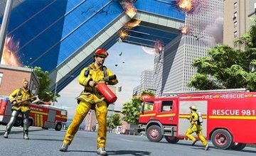 模拟消防员救援游戏