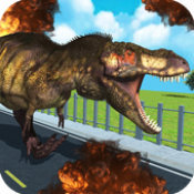 恐龙道路狂暴(Dinosaur Road Rampage)